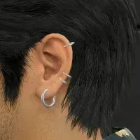 フープピアス画像