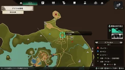 宝箱14のマップ