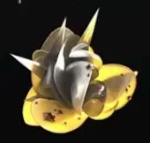 付着結晶の欠片