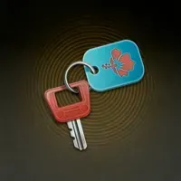 琉球街のロッカーキー画像