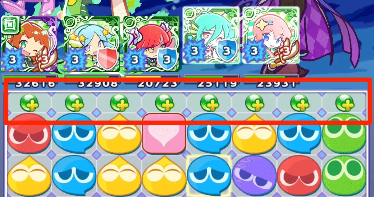 幾星学園のアリィ ネクストプラスぷよ