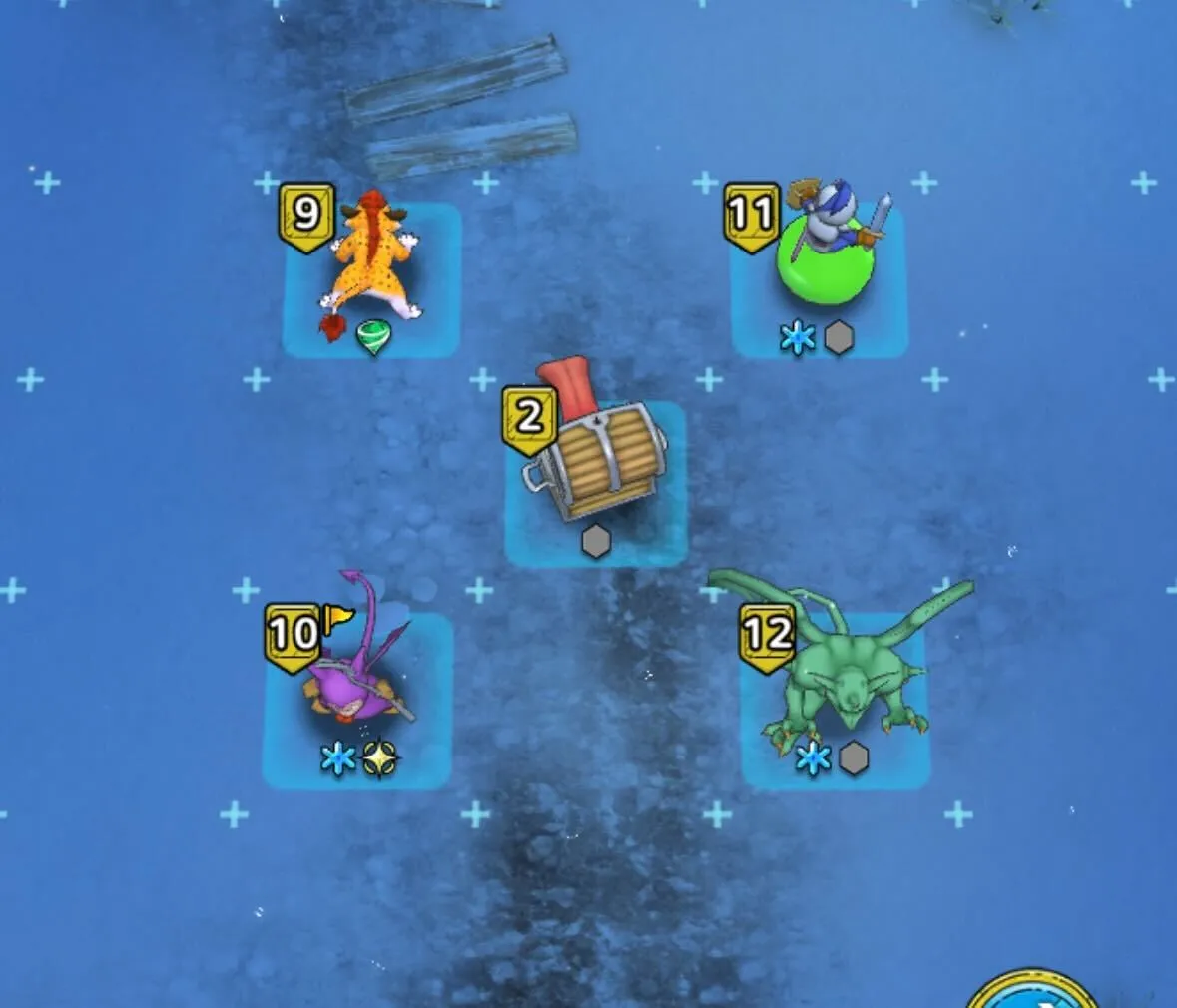 ひとくいばこを真ん中に配置する