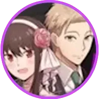 ［2人で乾杯］ロイド＆ヨルの画像