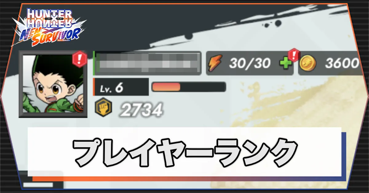 プレイヤーランク