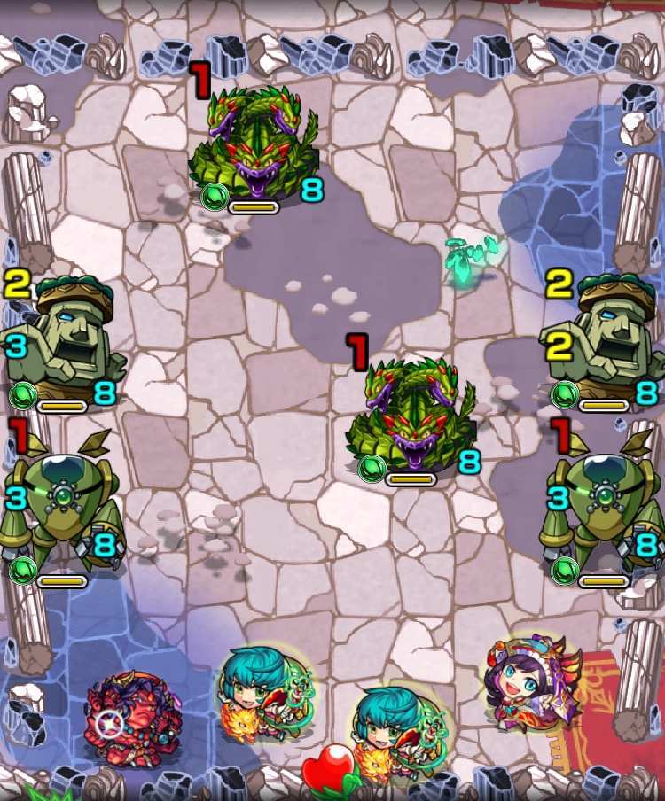 ハトリー2のステージ1攻略