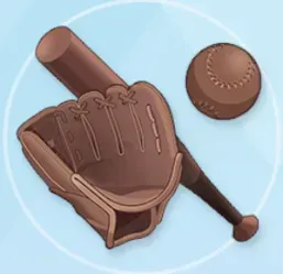 野球用品三種の神器チョコレート