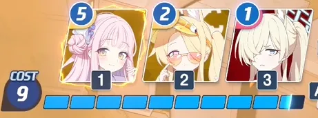 ミカ→水着セイア→水着カンナ