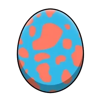 ドスランポスの卵模様