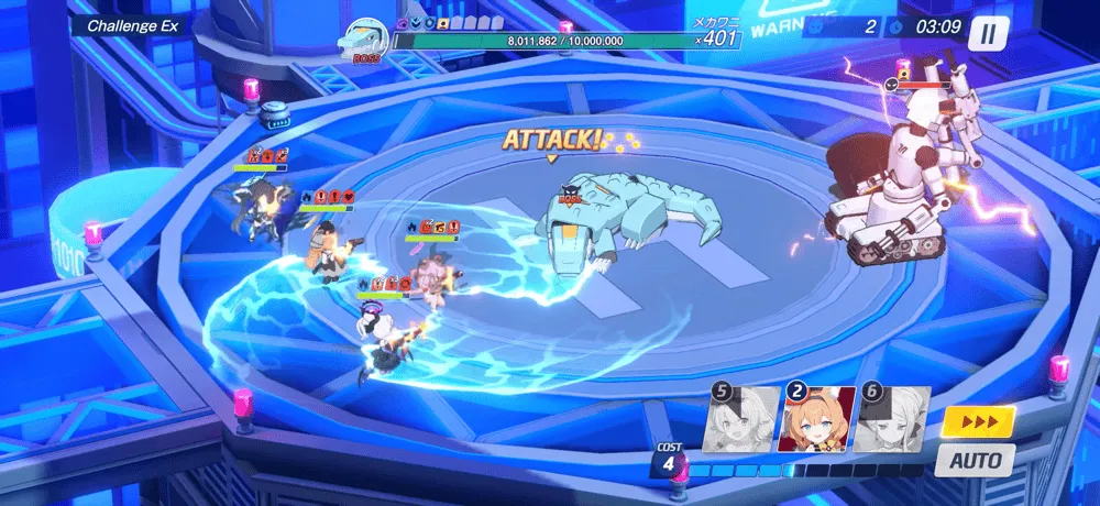 チャレンジEX気絶