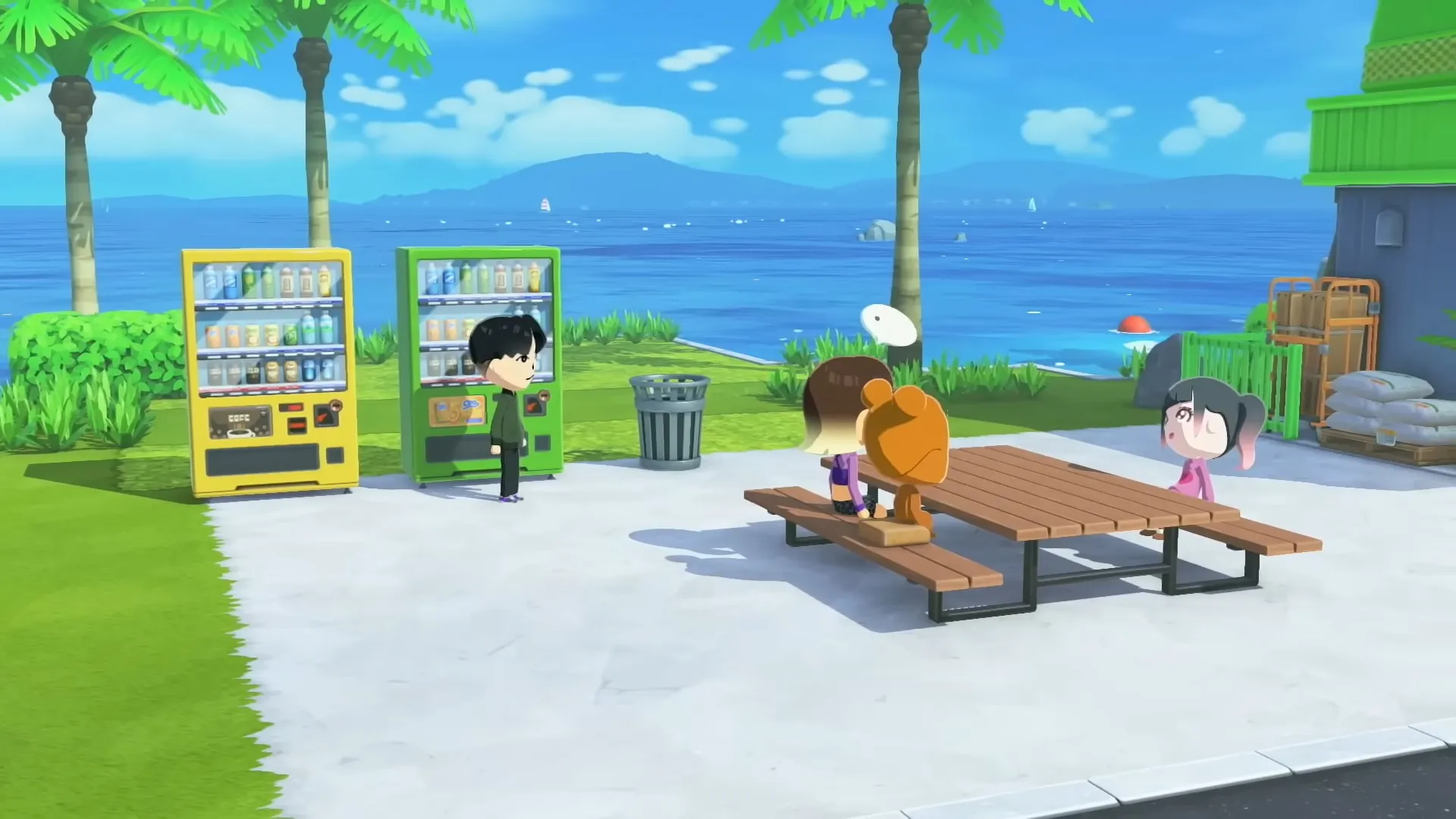 トモダチコレクション わくわく生活「憩いの場」