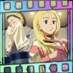 鏡に解く朝画像