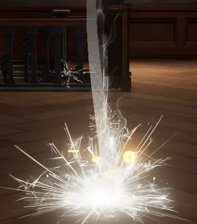 花火繚乱・アイボリー