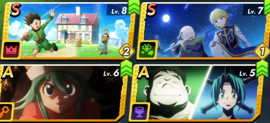 メモリーシーン編成を見直す