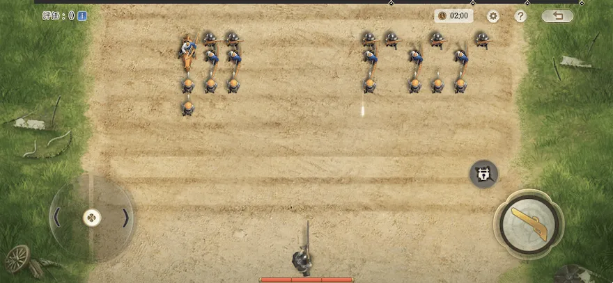 鉄砲のミニゲーム攻略方法