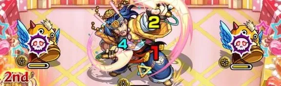 ドクロを倒すと加速パネルが起動