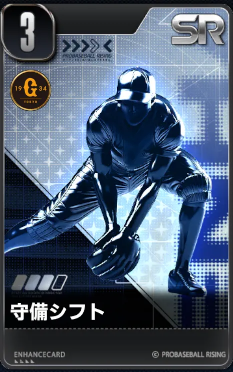 守備シフトの画像