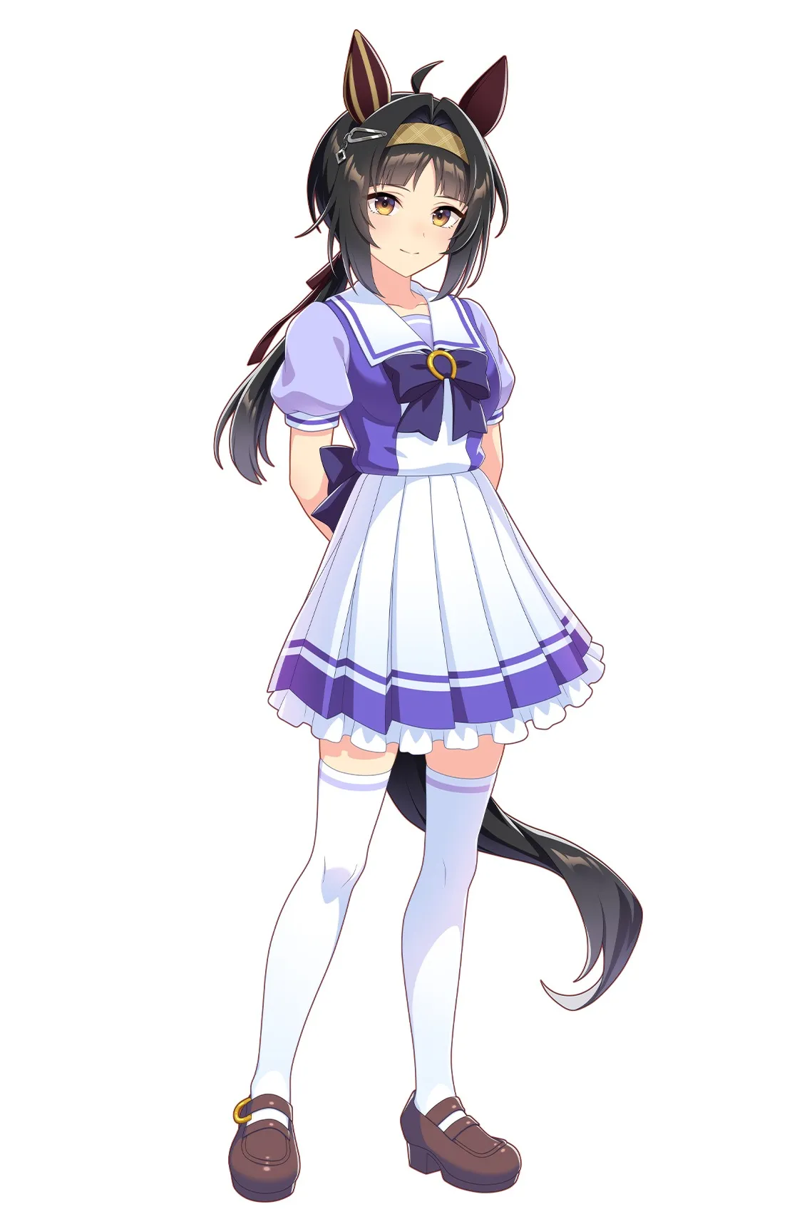 ロゴタイプの制服イラスト