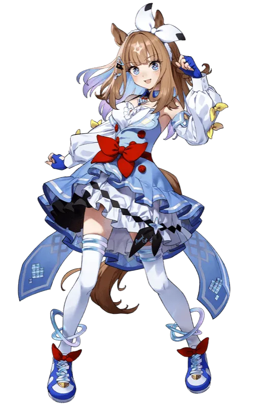 アーモンドアイの原案イラスト