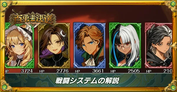 戦闘システムの解説