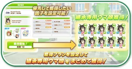 継承専用ウマ娘