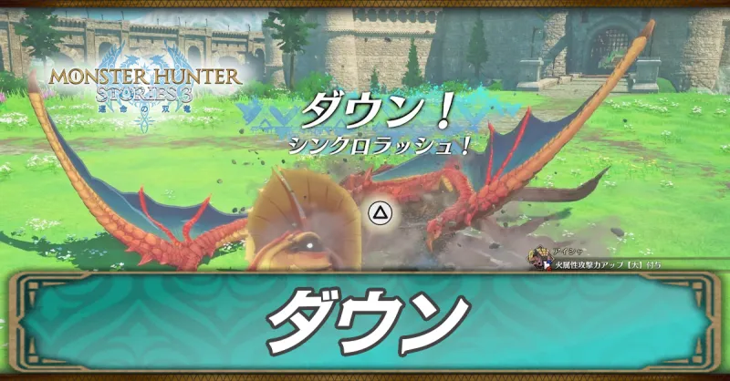 ダウンの発生条件と効果