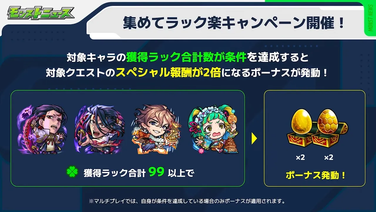 ラック楽キャンペーン