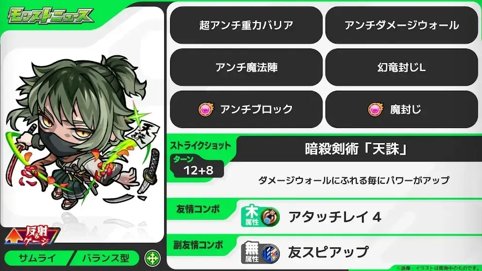 岡田以蔵 ステータス