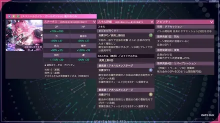 蒼井スタイル詳細