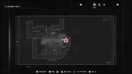 閉館のお知らせのマップ