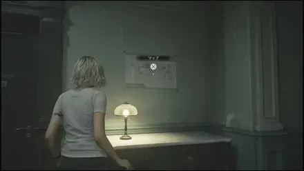 東館病棟の見取り図の見た目