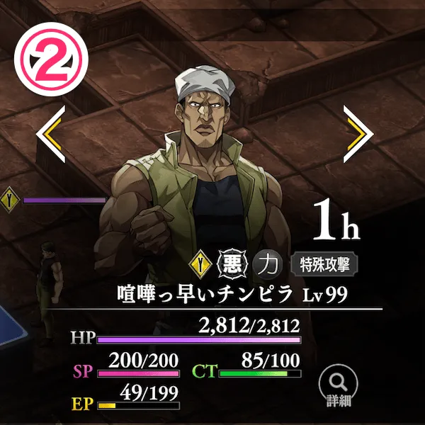 喧嘩っ早いチンピラ