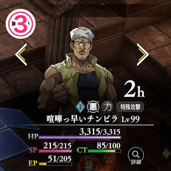 喧嘩っ早いチンピラ