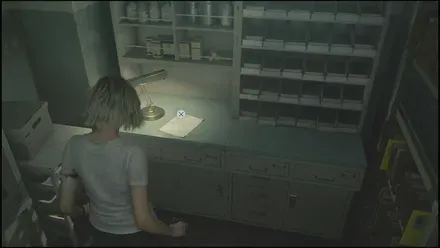 リストタグLv.1で入れる部屋の机の上