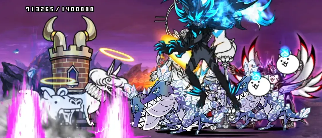 天使ドーヴェル合流前に叩く