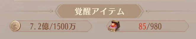 覚醒丹と銅貨が必要