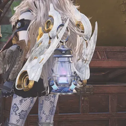 沼噴くガスのランタン