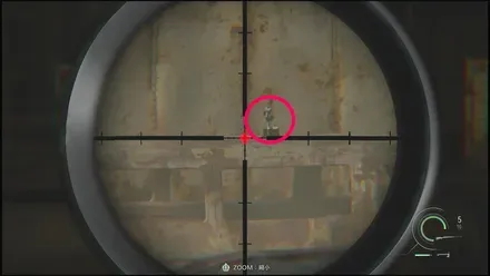 ラクーン君12の位置