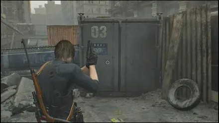 ガソリンスタンドを抜けた先の道路の東