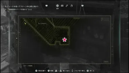 ラクーン君19のマップ