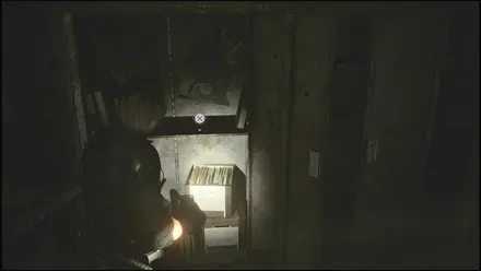 オフィスに入ってすぐのロッカー内