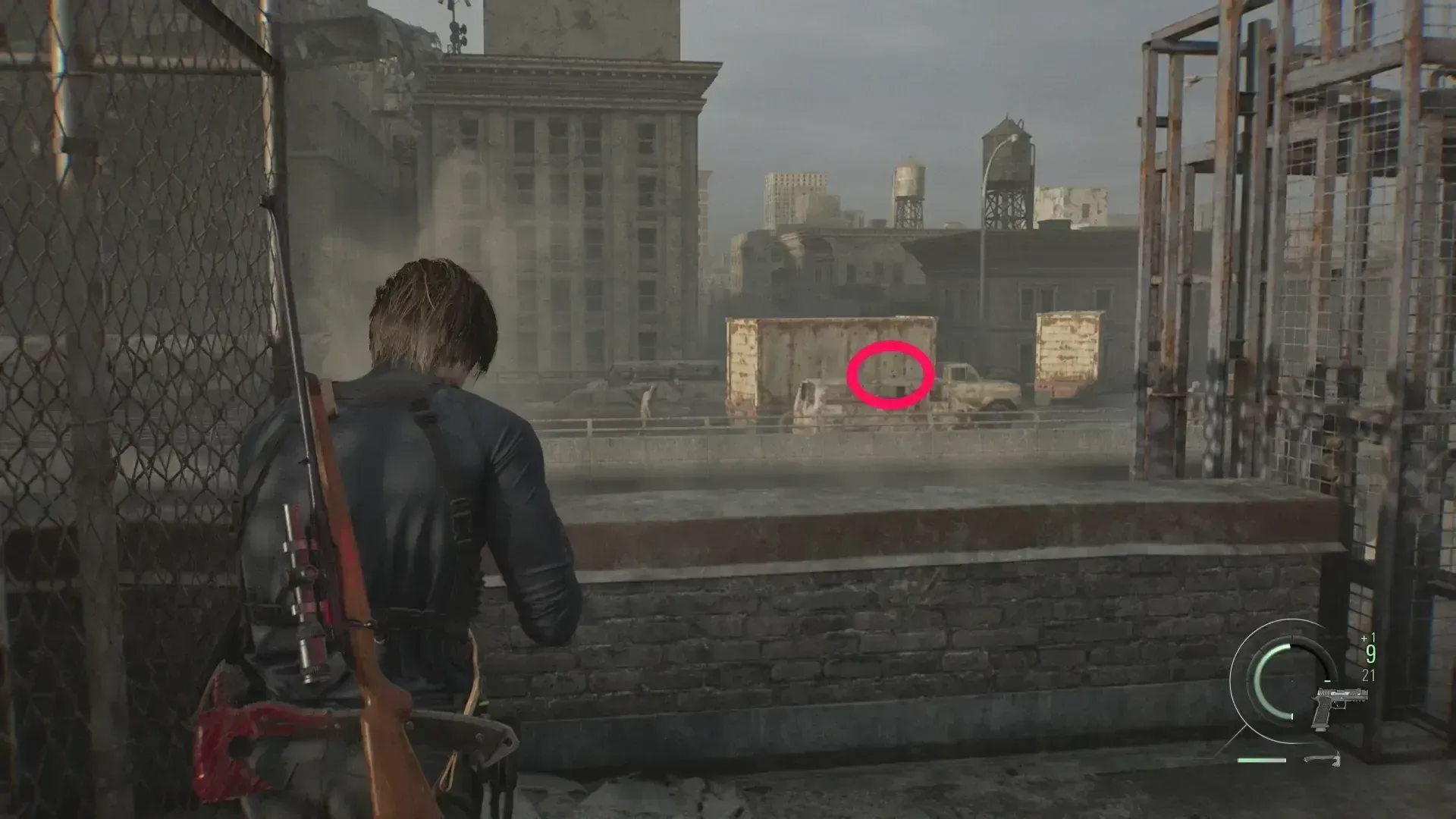 高速道路の車の上