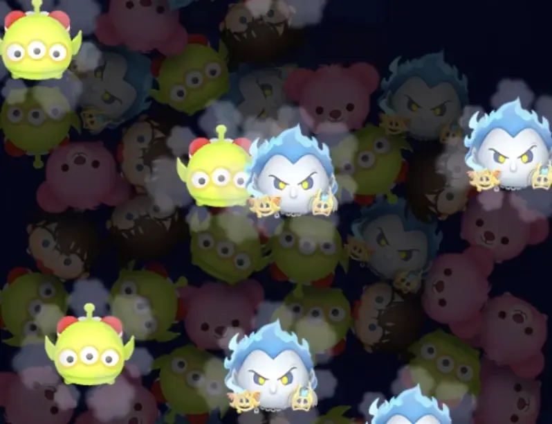 キッドが他のツムに変化