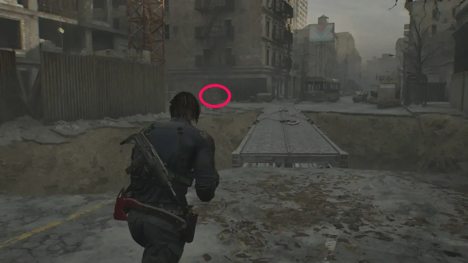 中央穴付近の発電機