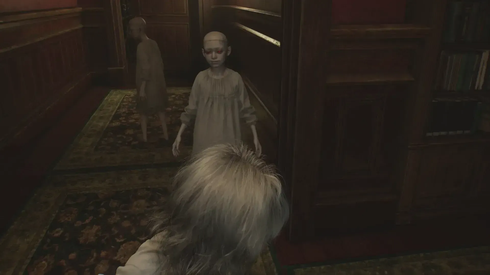 少女に見つかる