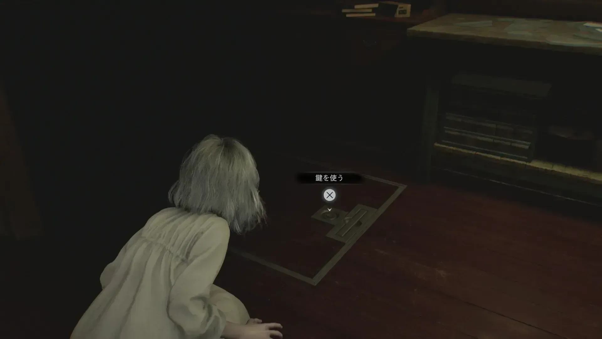 ハッチを開ける