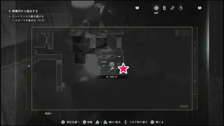 キーピック①のマップ