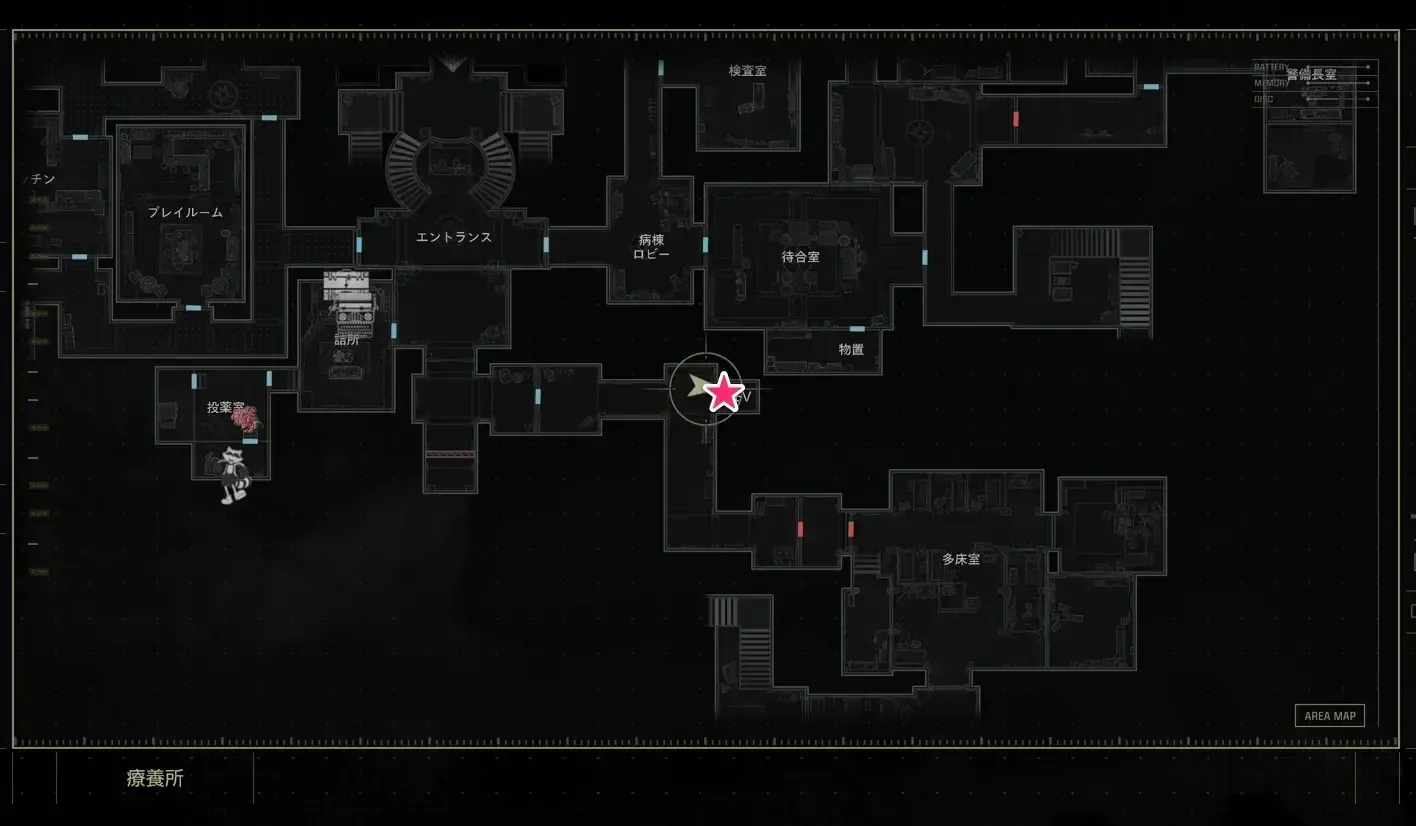 ちぎれた手マップ