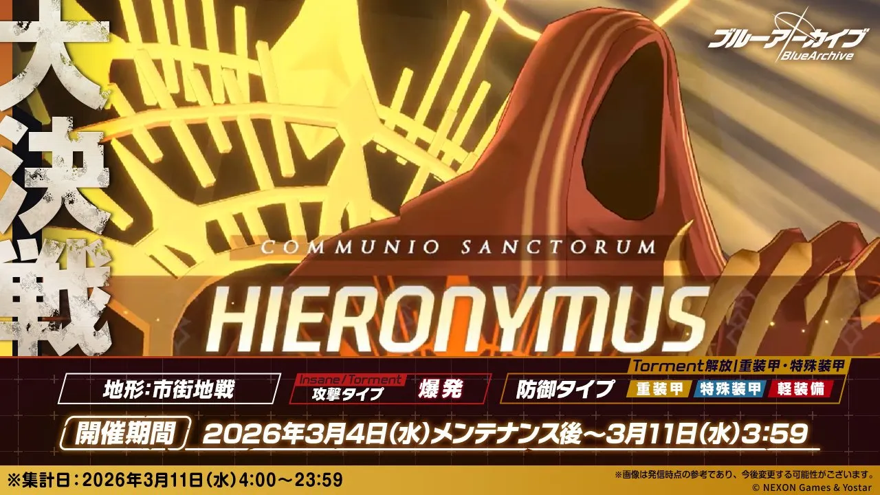 大決戦ヒエロニムス