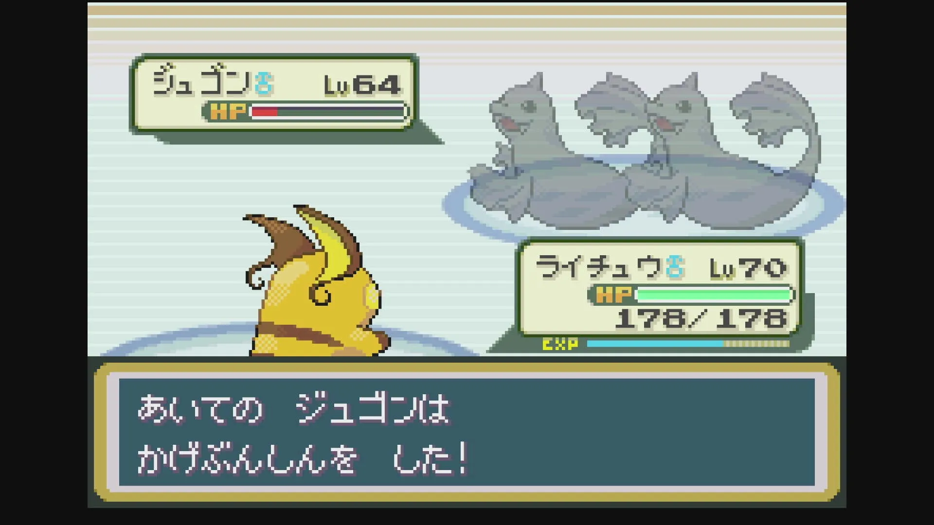 ジュゴンかげぶんしん