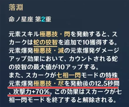 スカーク2凸効果